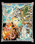 The Four Gods - Final by Sastrei