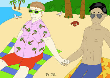 Ove and Hans On Holiday