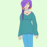 Purple Hair Pickle Necklace Trade w Enderkitten25