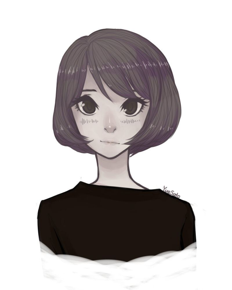 Bob cut girl