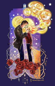 9th Doctor and Rose Tyler. Doctor Who