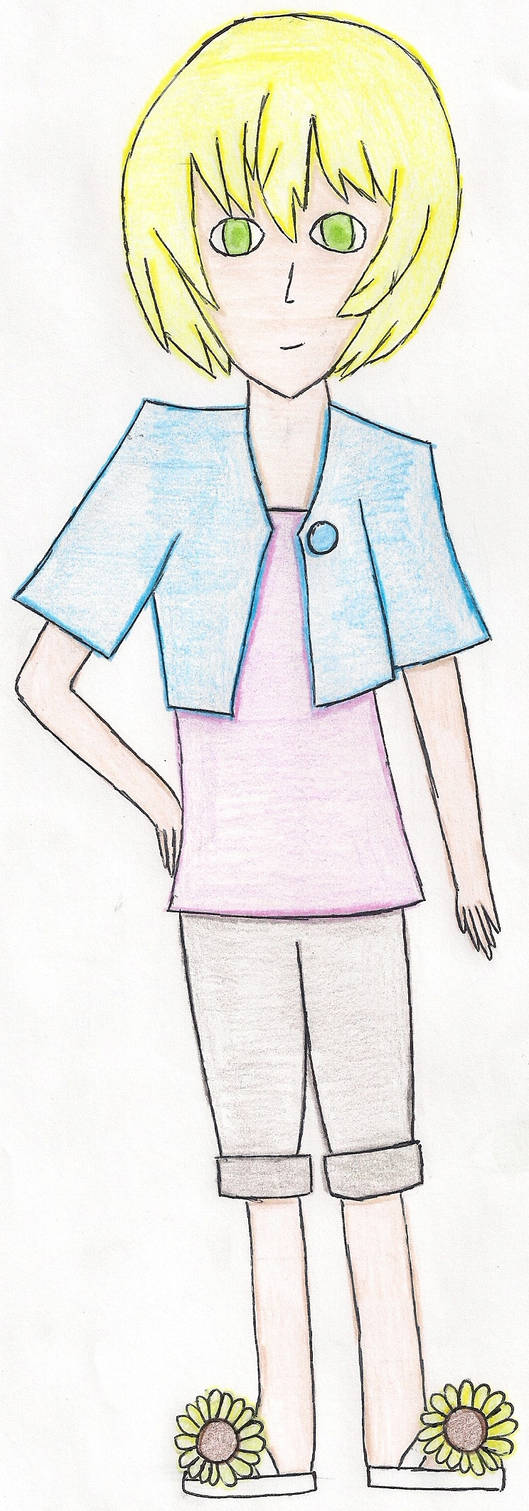 A simple OC sketch by KittyPuppy on DeviantArt