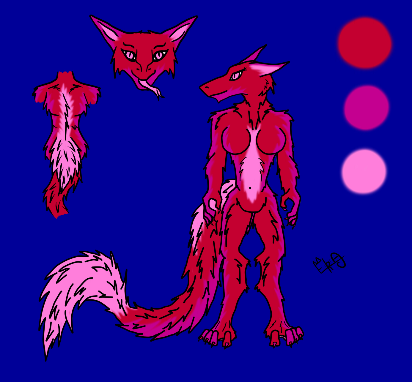 Female Sergal adopt 2 (10 points) |||OPEN|||