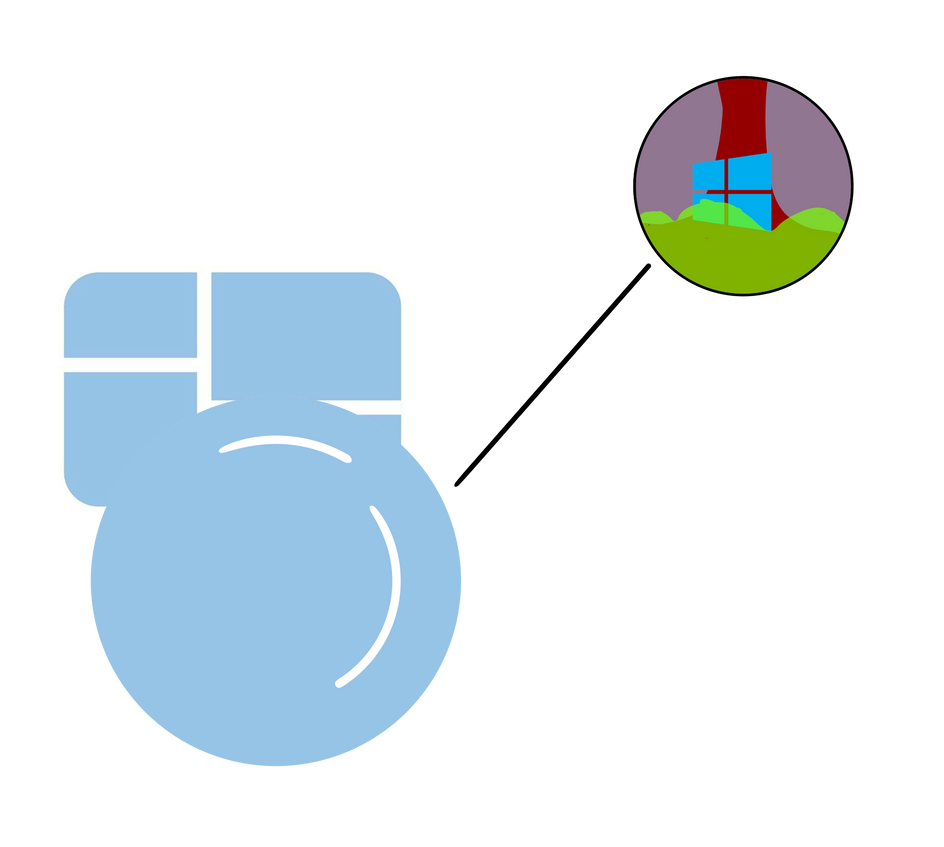 Windows 1.0 ate Windows 8 by redpandaa11 on DeviantArt