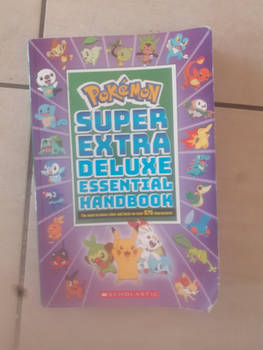 A Pokemon Handbook i got before