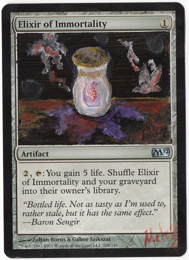 mtg cards like elixir of immortality Looking for similar cards : r/magicTCG