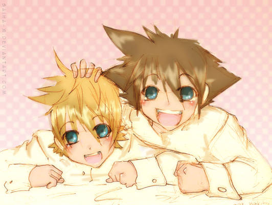 Sora and Roxas