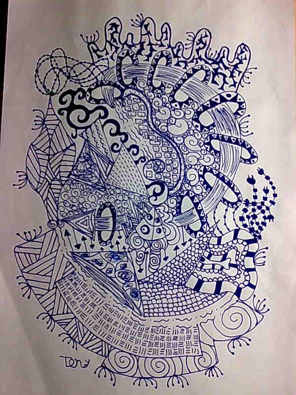 Abstract pattern drawing by smileyface001 on DeviantArt