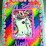 Lisa Frank Cake