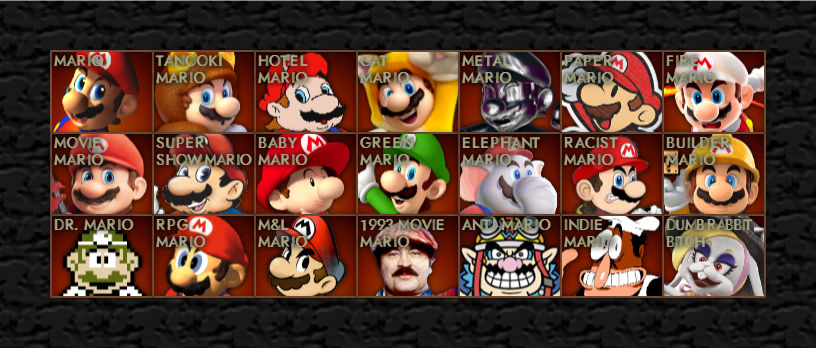 Super Mario Smash Bros (Full Roster) by theotheritsdjsparta on DeviantArt
