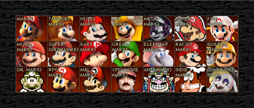 Super Mario Smash Bros (Full Roster) by theotheritsdjsparta on DeviantArt