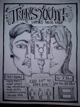 Transyouth Flyer design