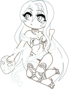 .:: chibi Hikari -sketch-::.