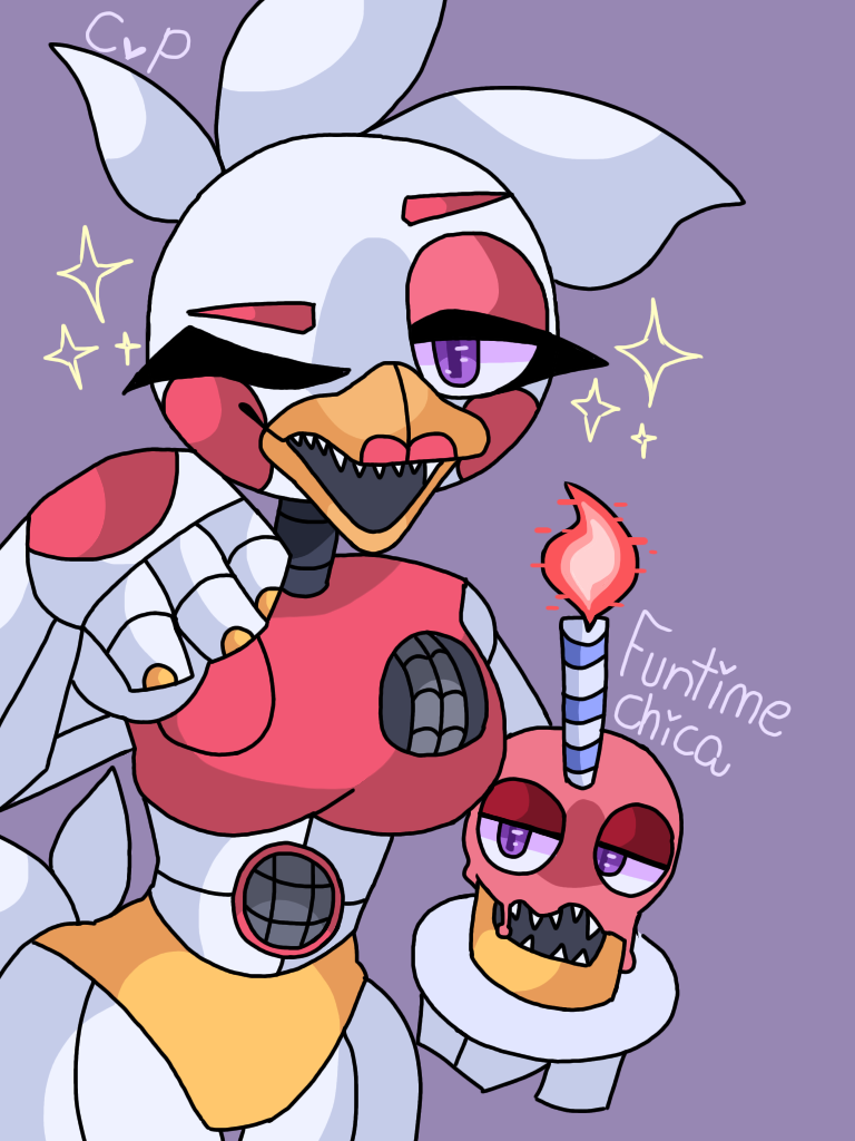 Funtime Chica The Fire Performer by Wolf-con-f on DeviantArt