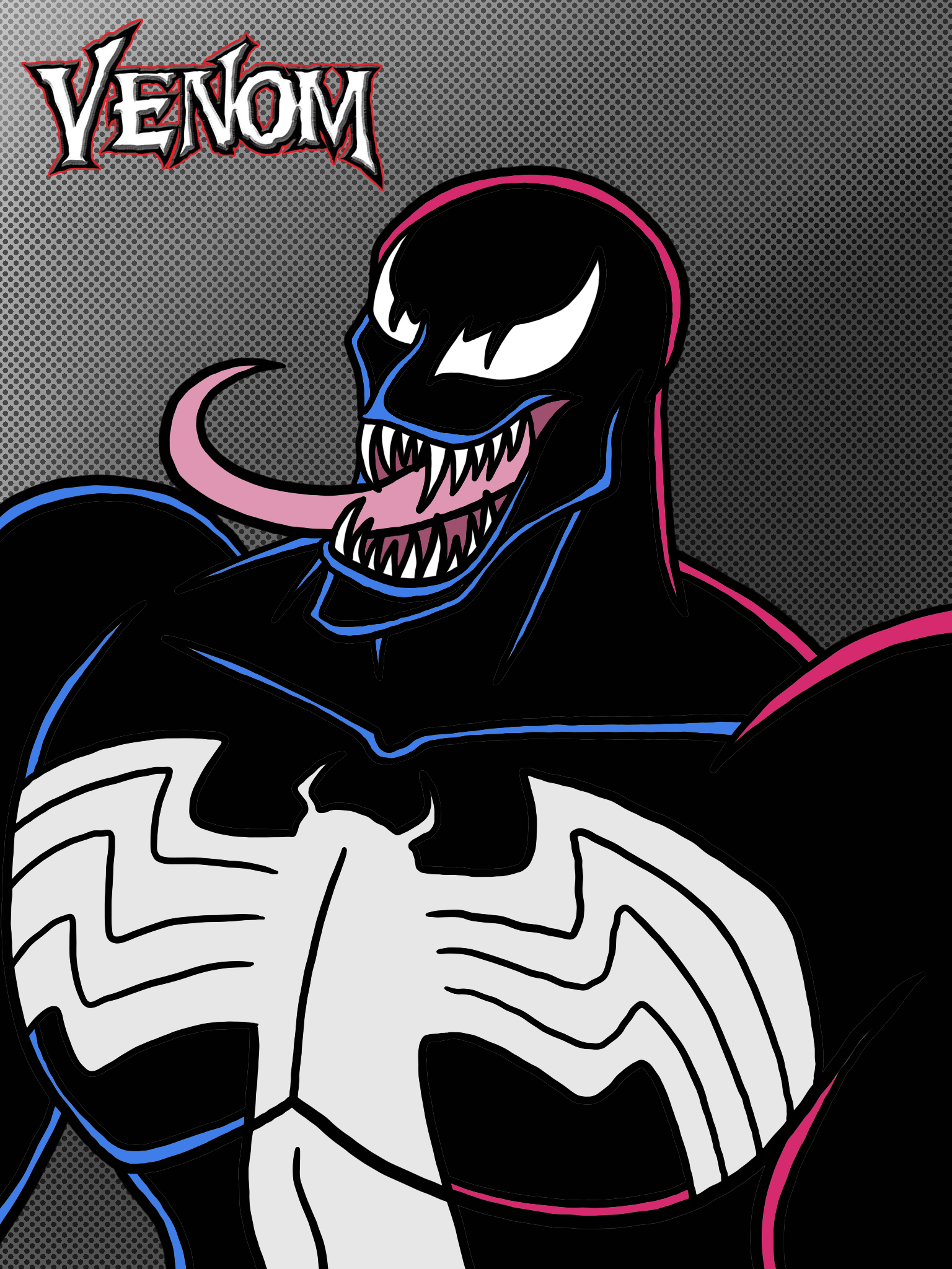 Venom (Spider-Man: The Animated Series style) by MelSpyRose on DeviantArt Venom (Spider-Man: The Animated Series style) by MelSpyRose on DeviantArt