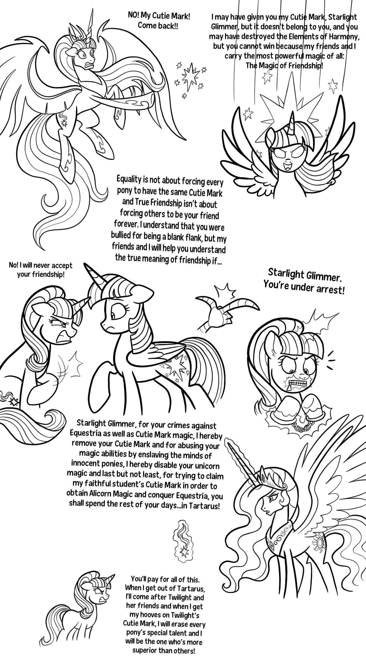 Mlp Retcon Deviantart Retcon of MLP:FiM Season 5 Alternate Ending by MelSpyRose on DeviantArt