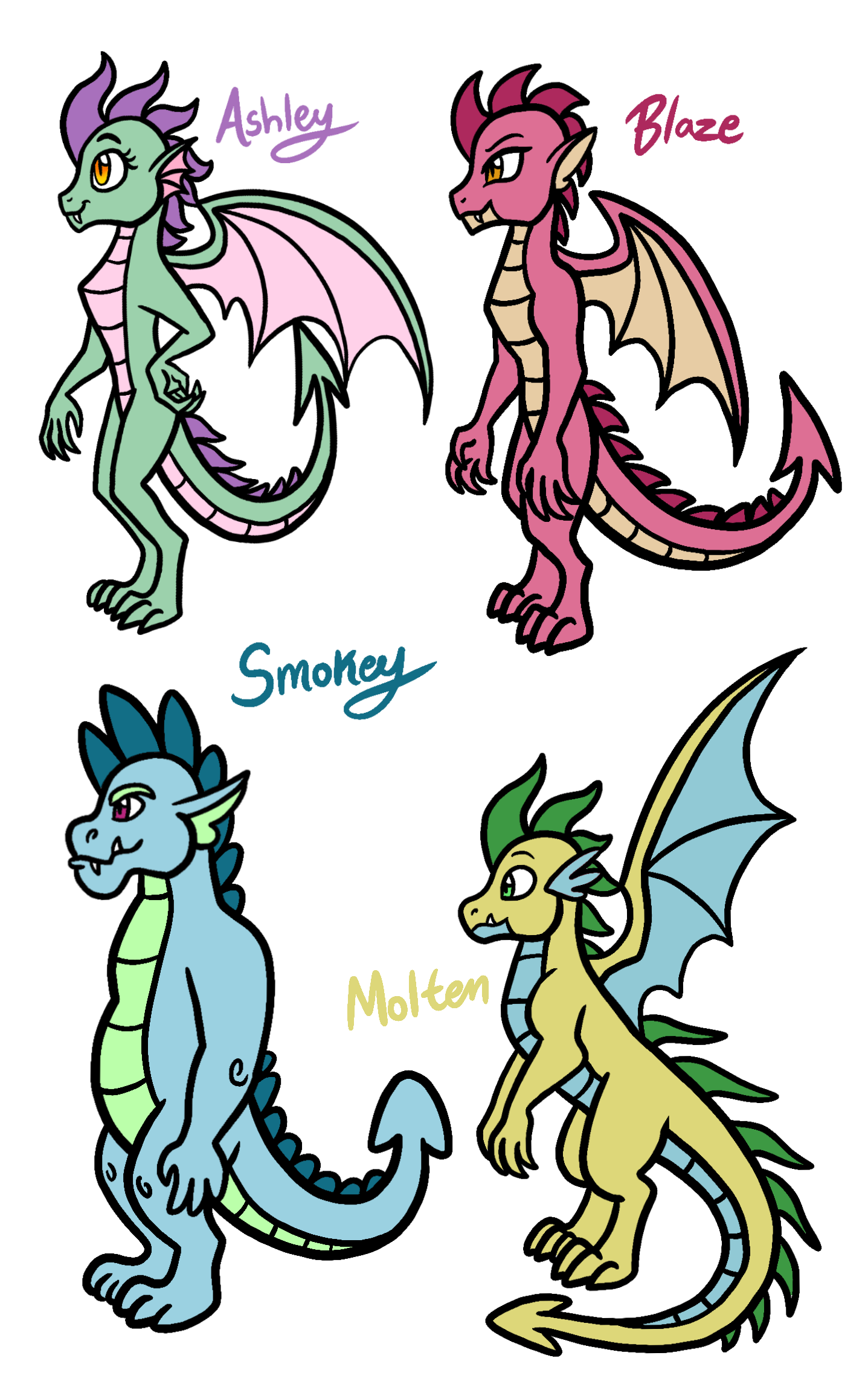 Dragons of Alola by SpinoOne on DeviantArt