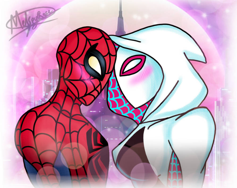 Spiderman and Ghost-Spider