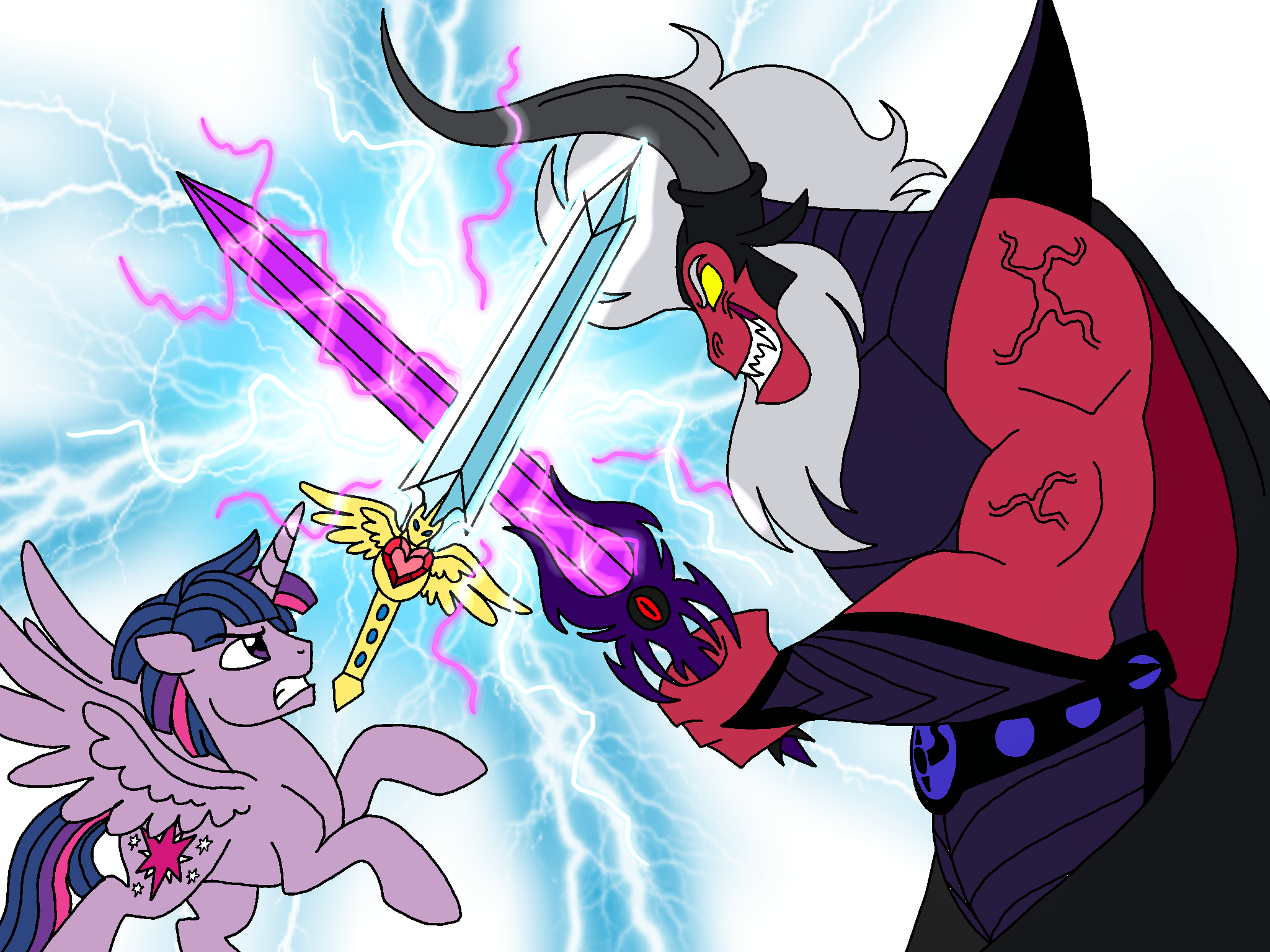 Sovereign AU Tirek/Twi/Discord by AshuriKRBG on DeviantArt