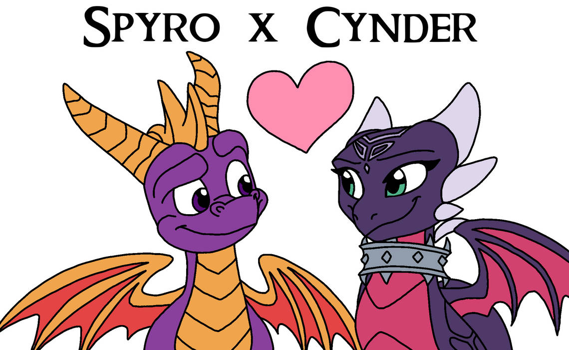 Spyro x Cynder (Reignited version) by MelSpyRose on DeviantArt