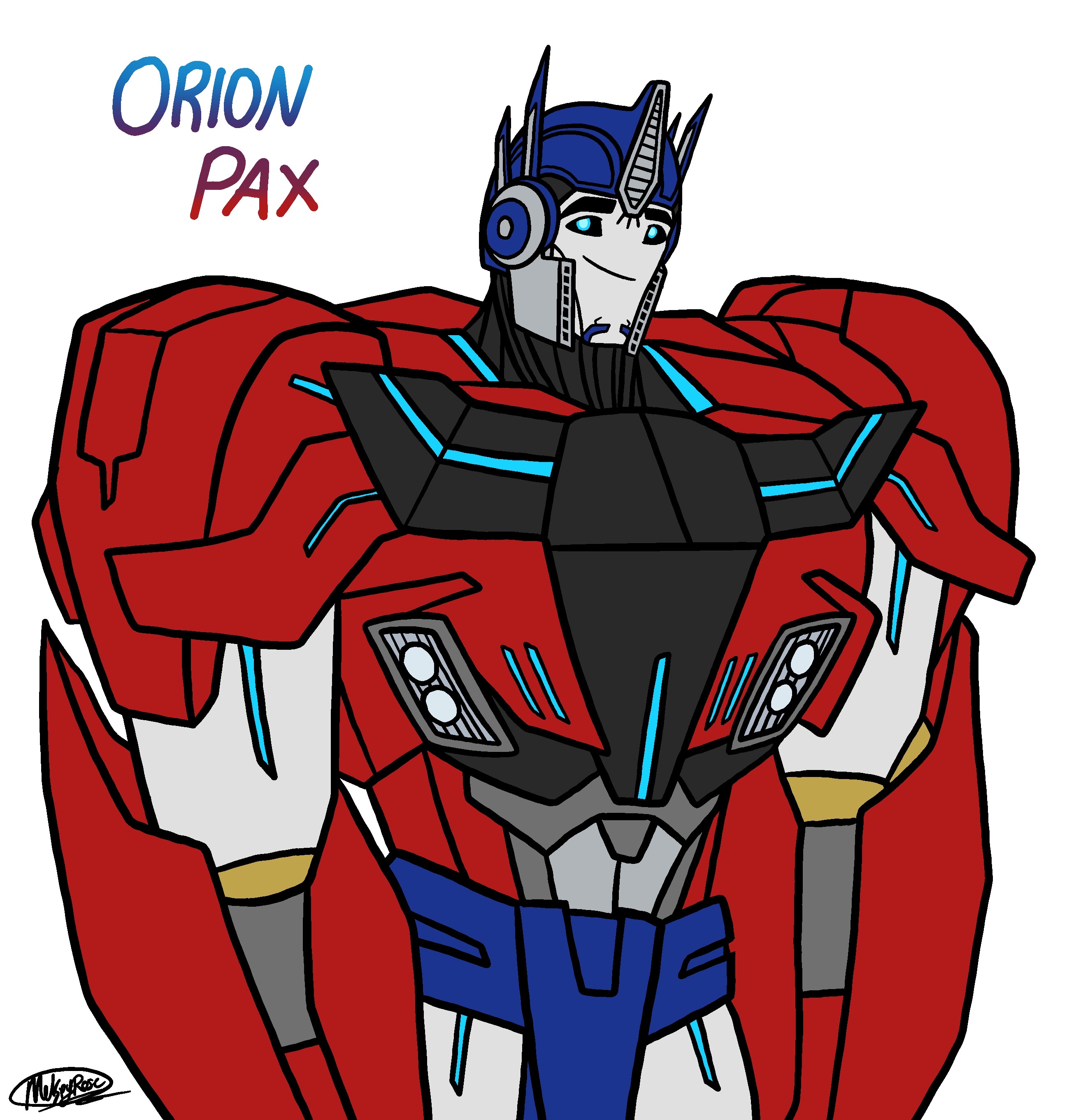 TFP: The Orionverse - Optimus Prime by MelSpyRose on DeviantArt