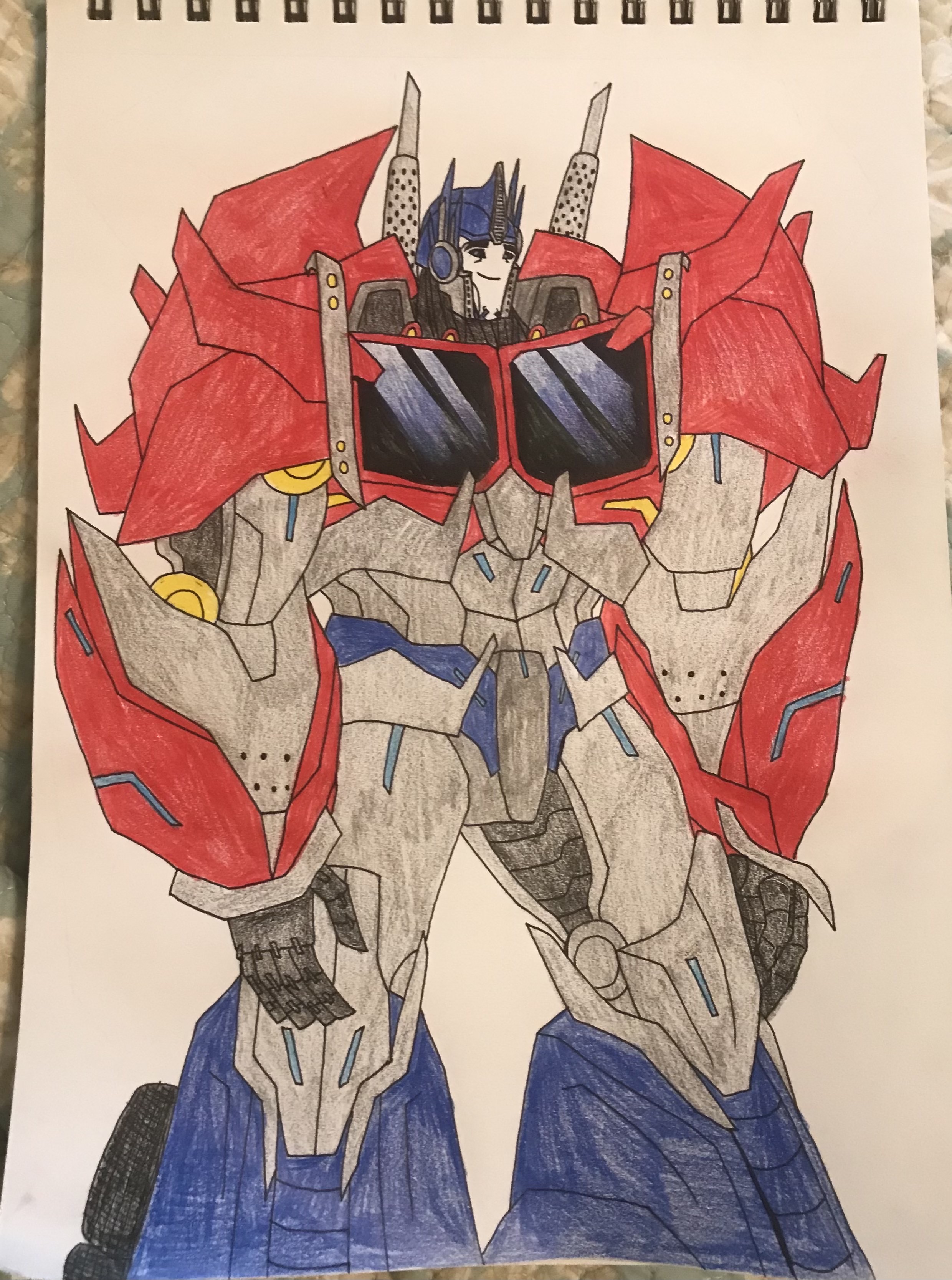 TFP: The Orionverse - Optimus Prime by MelSpyRose on DeviantArt