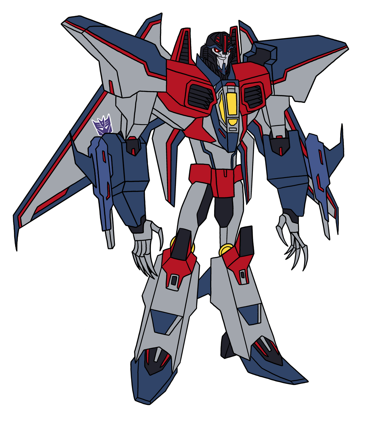 My Version of TF:RiD (2015) Starscream by PaintStroke203 on DeviantArt