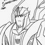 My Doodle of TFP Smokescreen