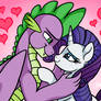 Month of Love: Sparity (Spike x Rarity)