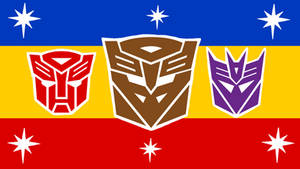 The Autobot and Decepticon Unity Flag
