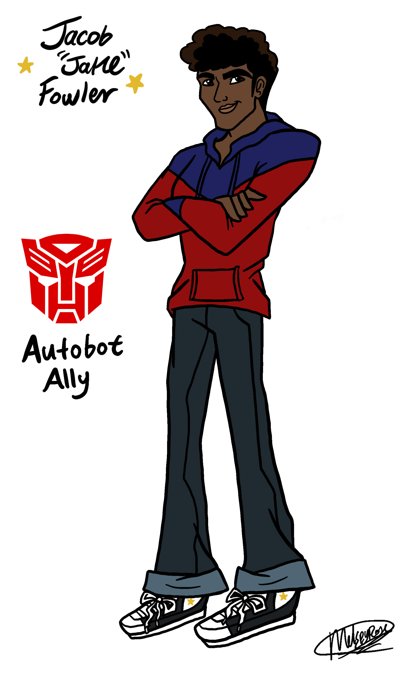 Transformers Human OC: Jake Fowler by MelSpyRose on DeviantArt