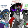 Three King Sombras in one picture