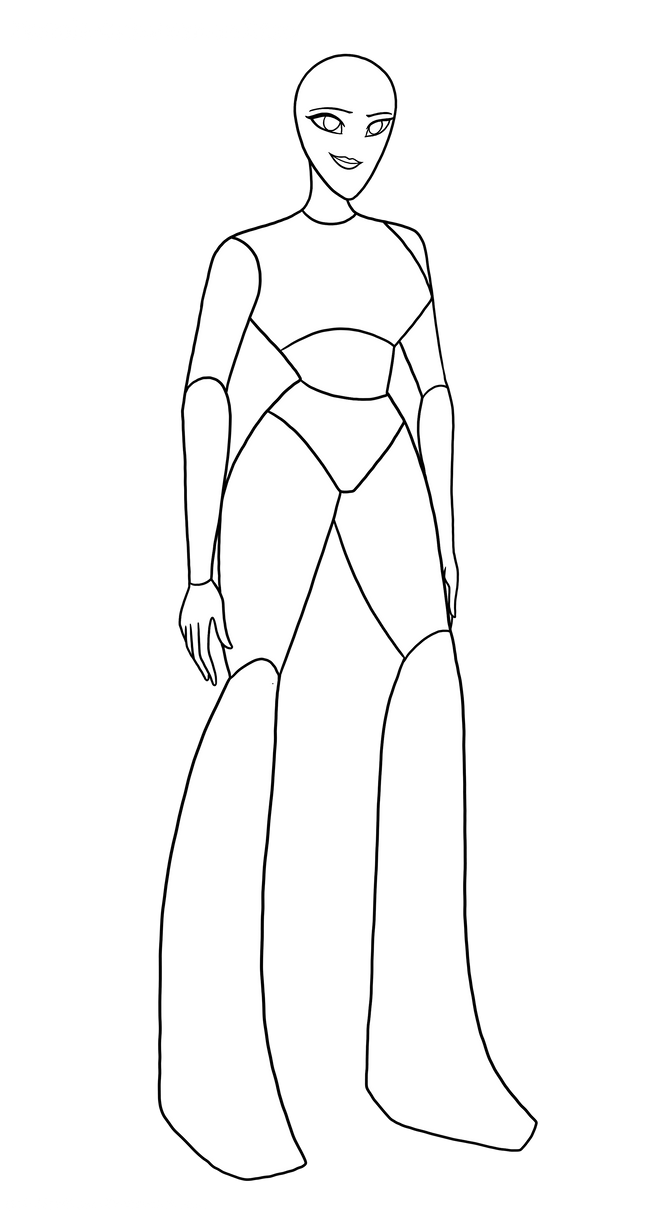 Fembot base by MelSpyRose on DeviantArt