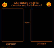 Halloween Costume Idea Meme