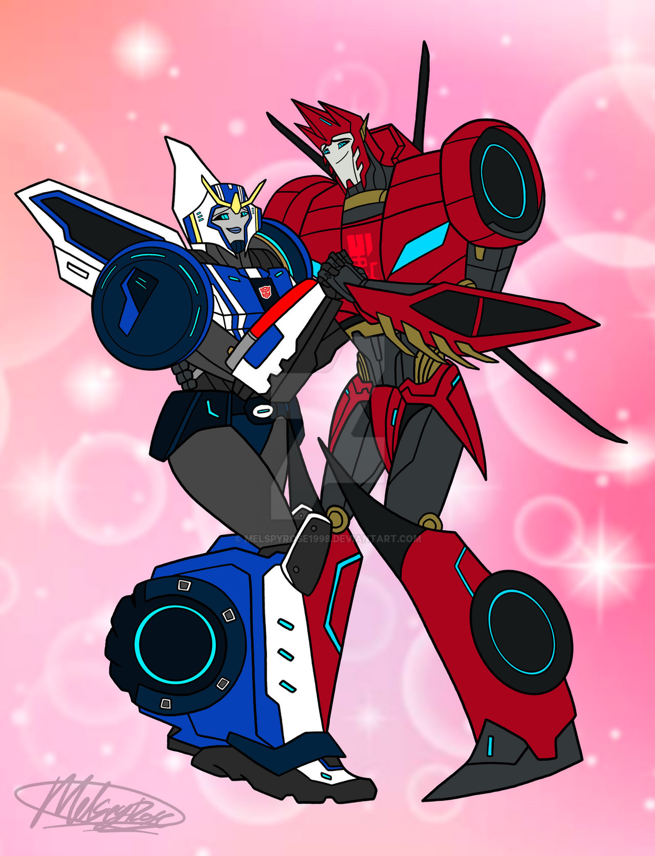 Strongarm x Sideswipe by MelSpyRose1998 on DeviantArt