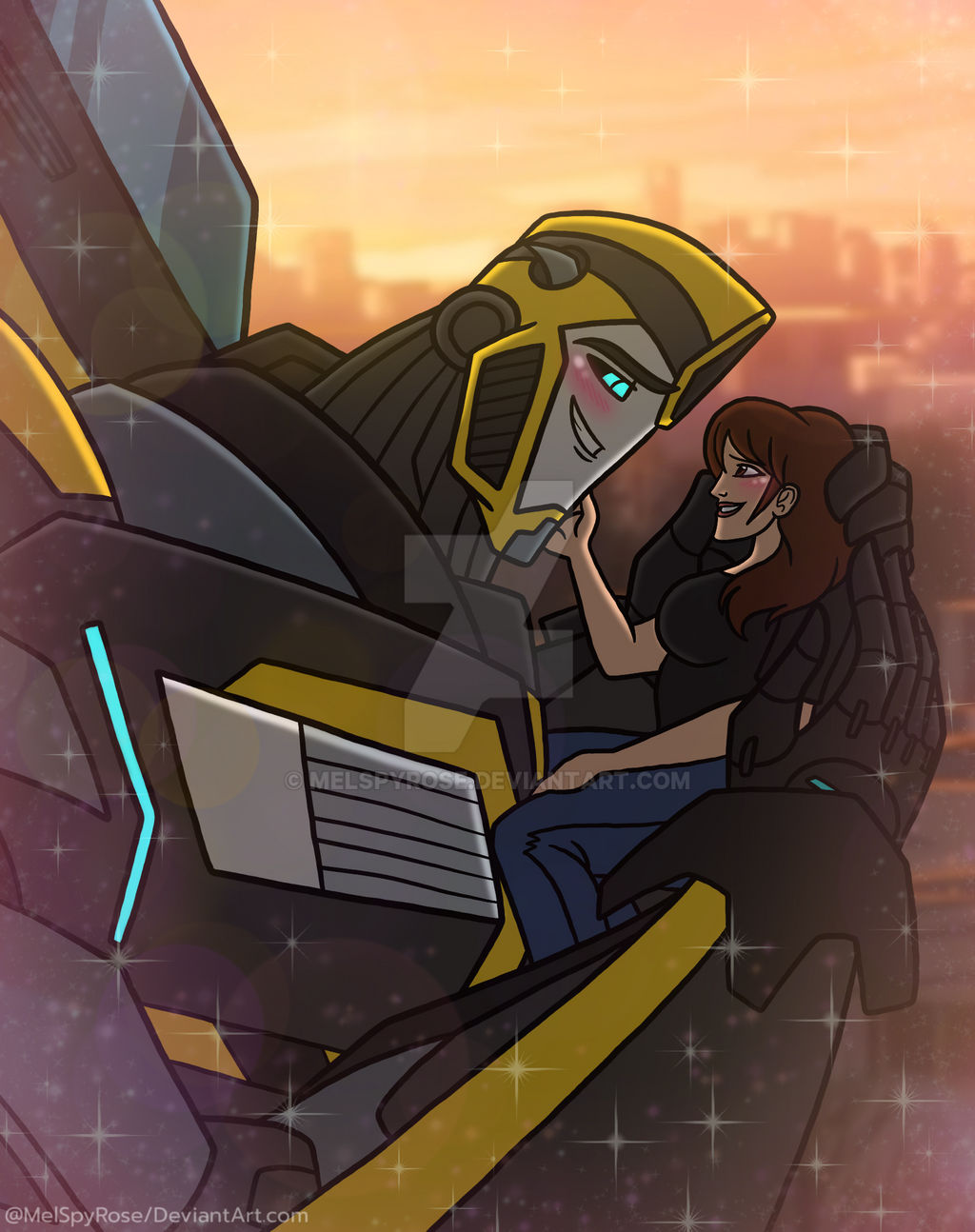 Month of Love 2 Charlie x Bumblebee/Hivemus by MelSpyRose on DeviantArt