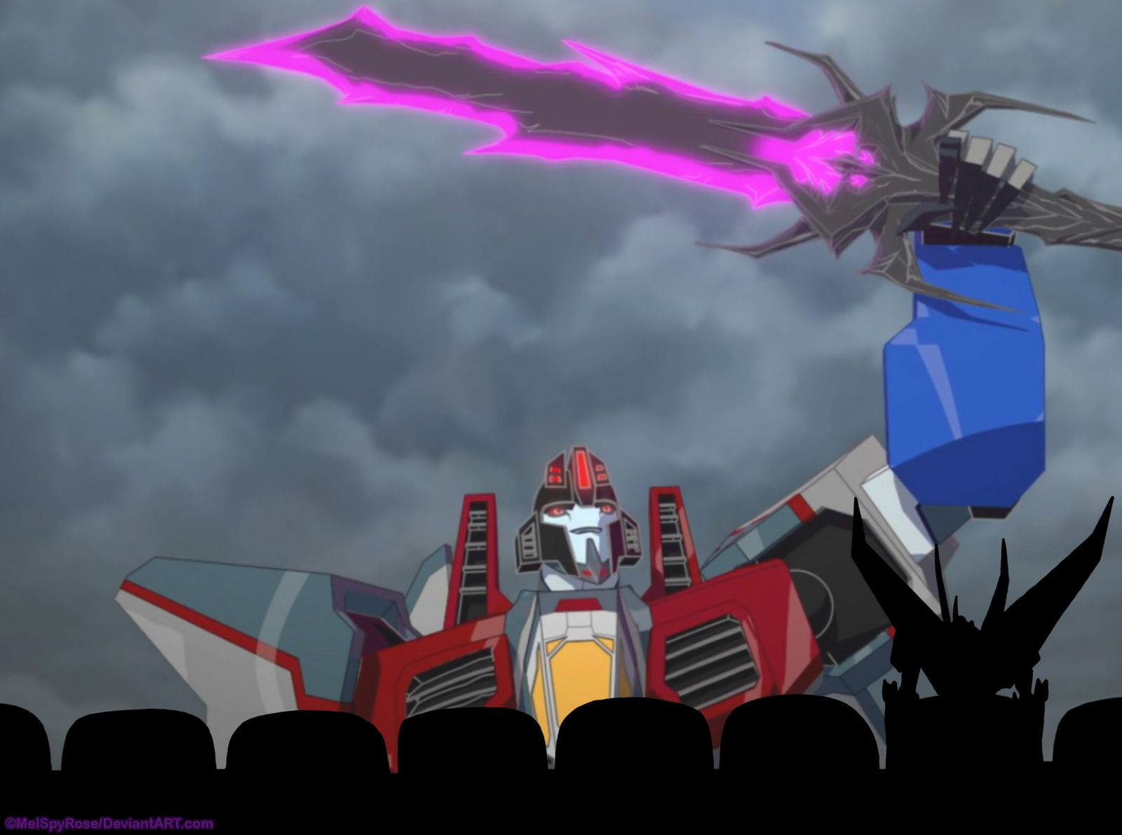 Starscream basking in his TF:RiD (2015) glory by MelSpyRose on DeviantArt