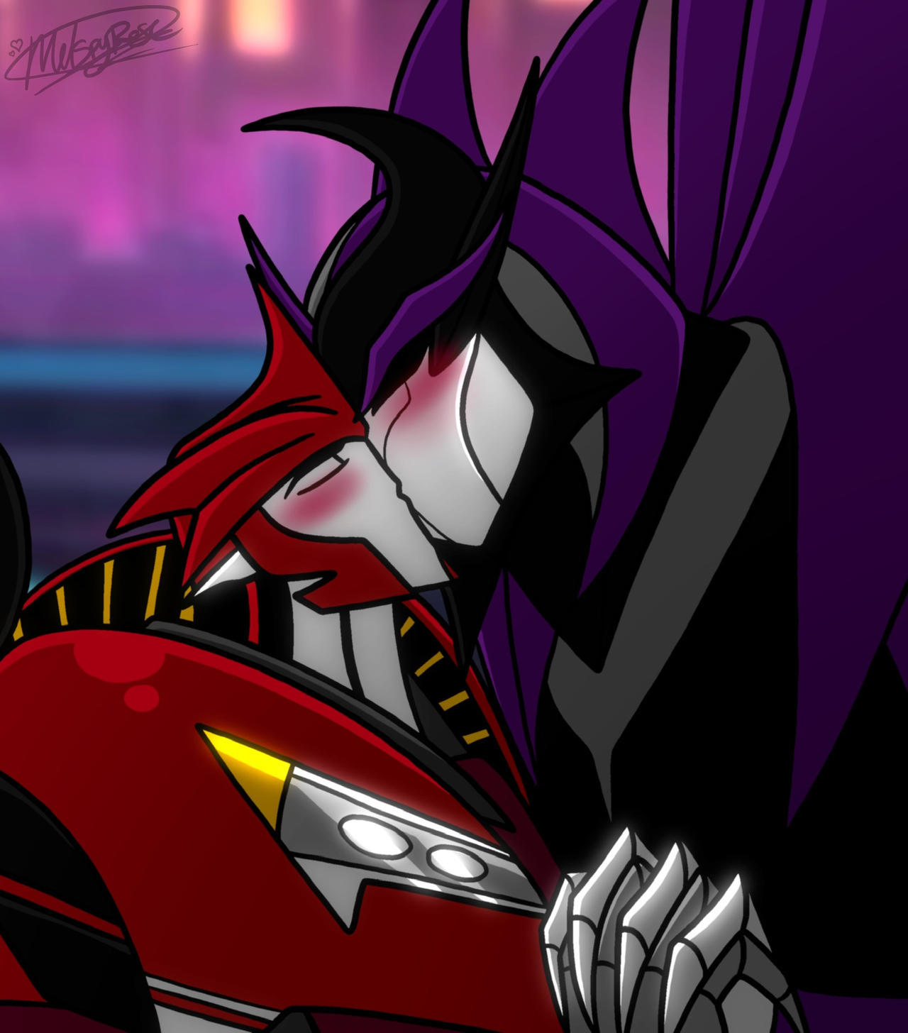 Knockout And Doomsayer Kissing Read Description By MelSpyRose On knockout-and-doomsayer-kissing-read-description-by-melspyrose-on