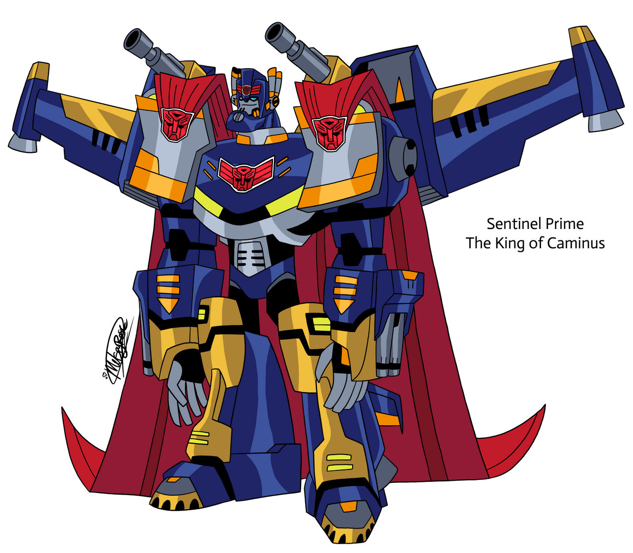 Sentinel Prime False Prime TFA King Sentinel Prime by MelSpyRose on DeviantArt