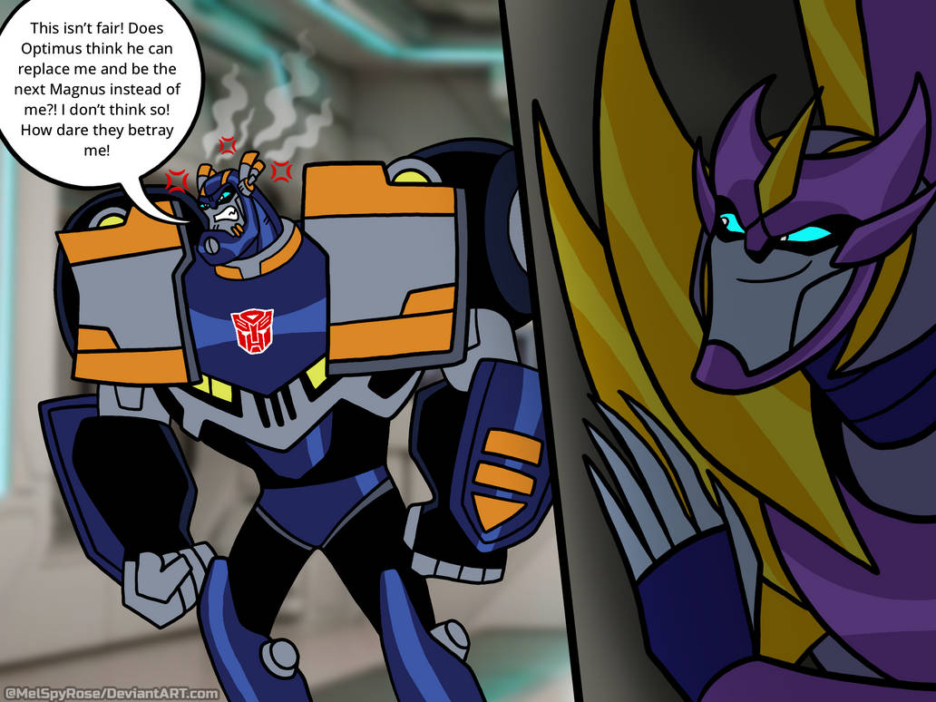 Sentinel after he got demoted by MelSpyRose1998 on DeviantArt