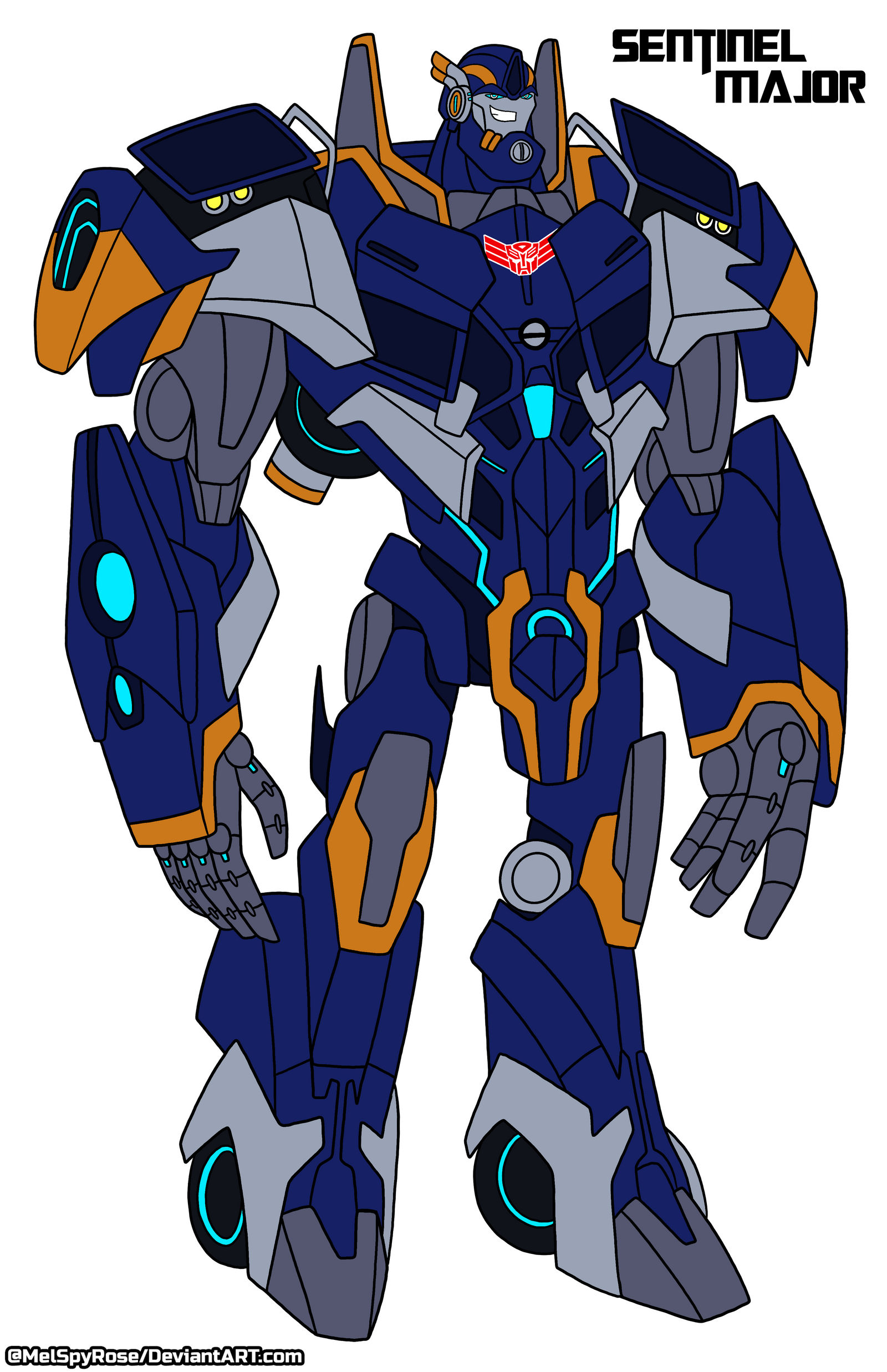 TFP OC: Sentinel Major by MelSpyRose on DeviantArt