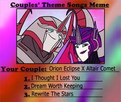 Orion Eclipse x Altair Comet Couple Theme Songs