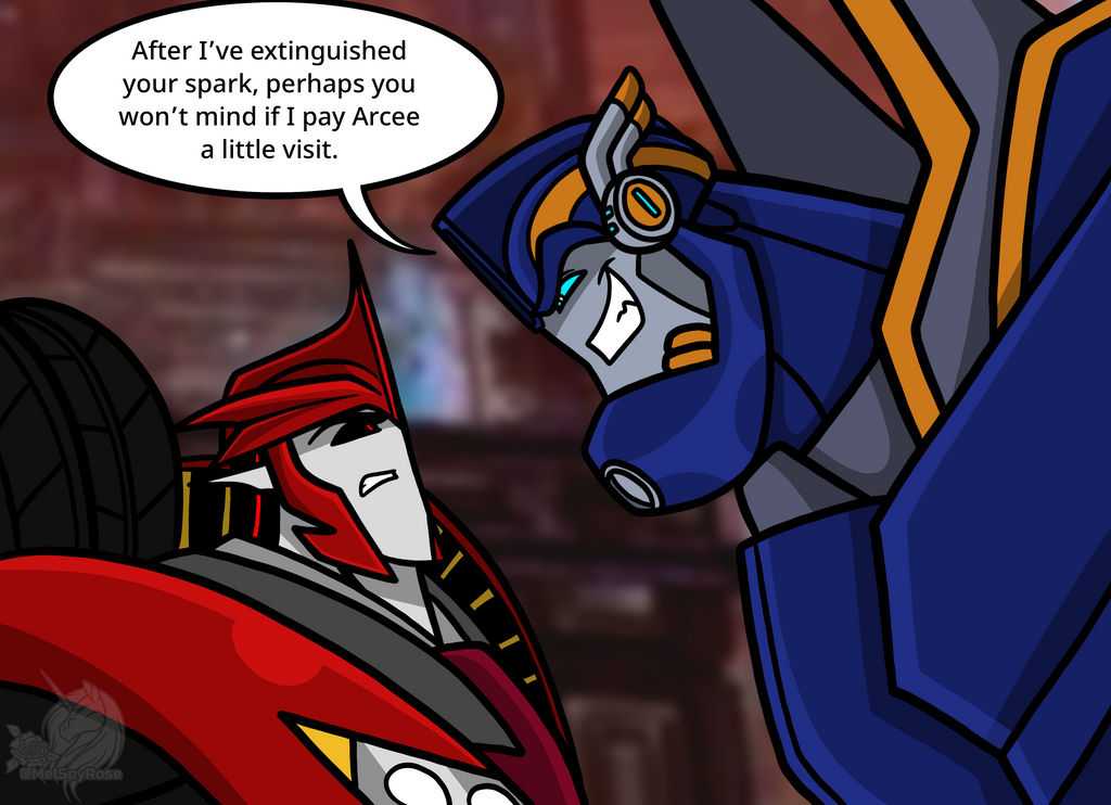 Sentinel Major VS Knockout by PaintStroke203 on DeviantArt