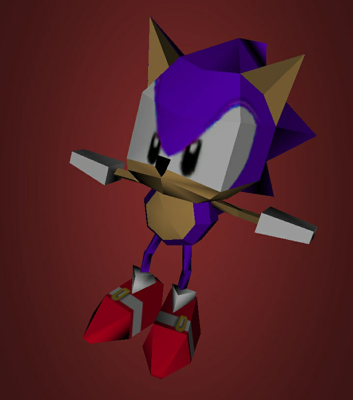 custom sonic r model by korkoruwu2021 on DeviantArt