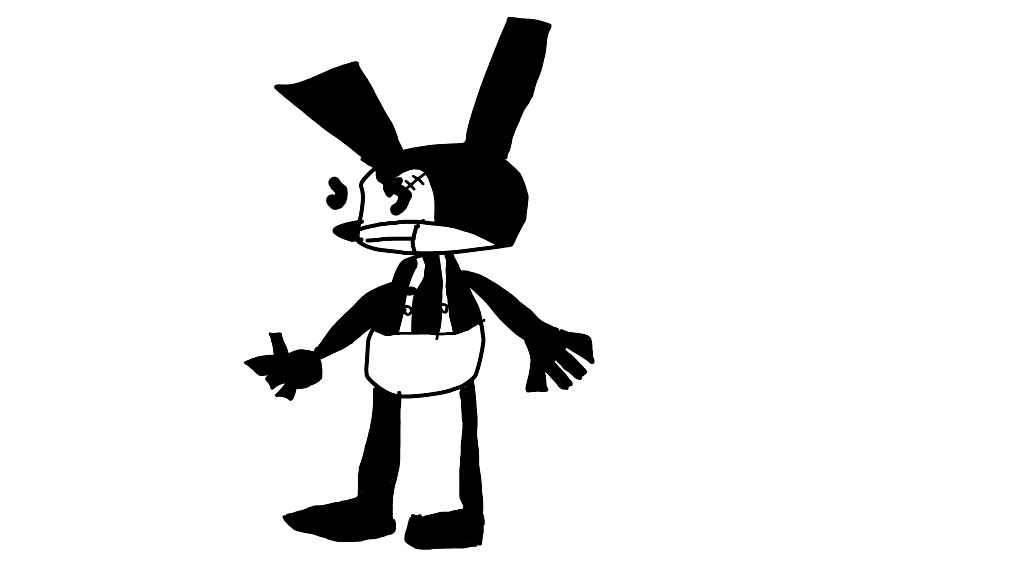 rucky the unlucky rabbit in sunky style by korkoruwu2021 on DeviantArt