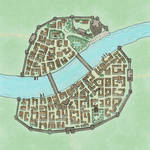 Small Medieval Town Map