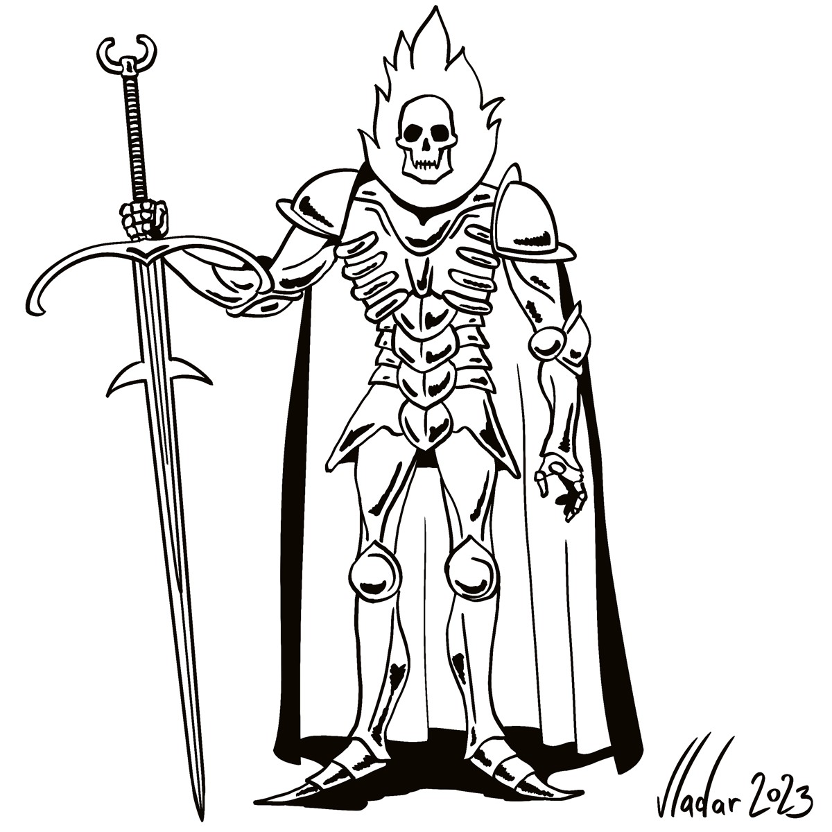 Inktober 2023 25 Dangerous