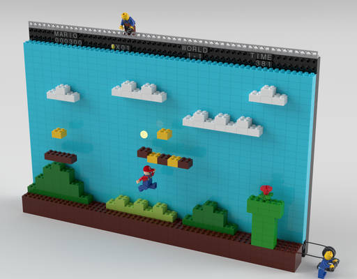Lego Mario: Behind the scenes