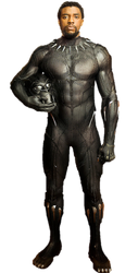 T'Challa Black Panther PNG by Gasa979