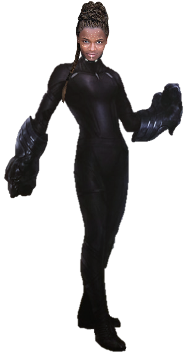 Shuri Black Panther Suit PNG by Gasa979 on DeviantArt